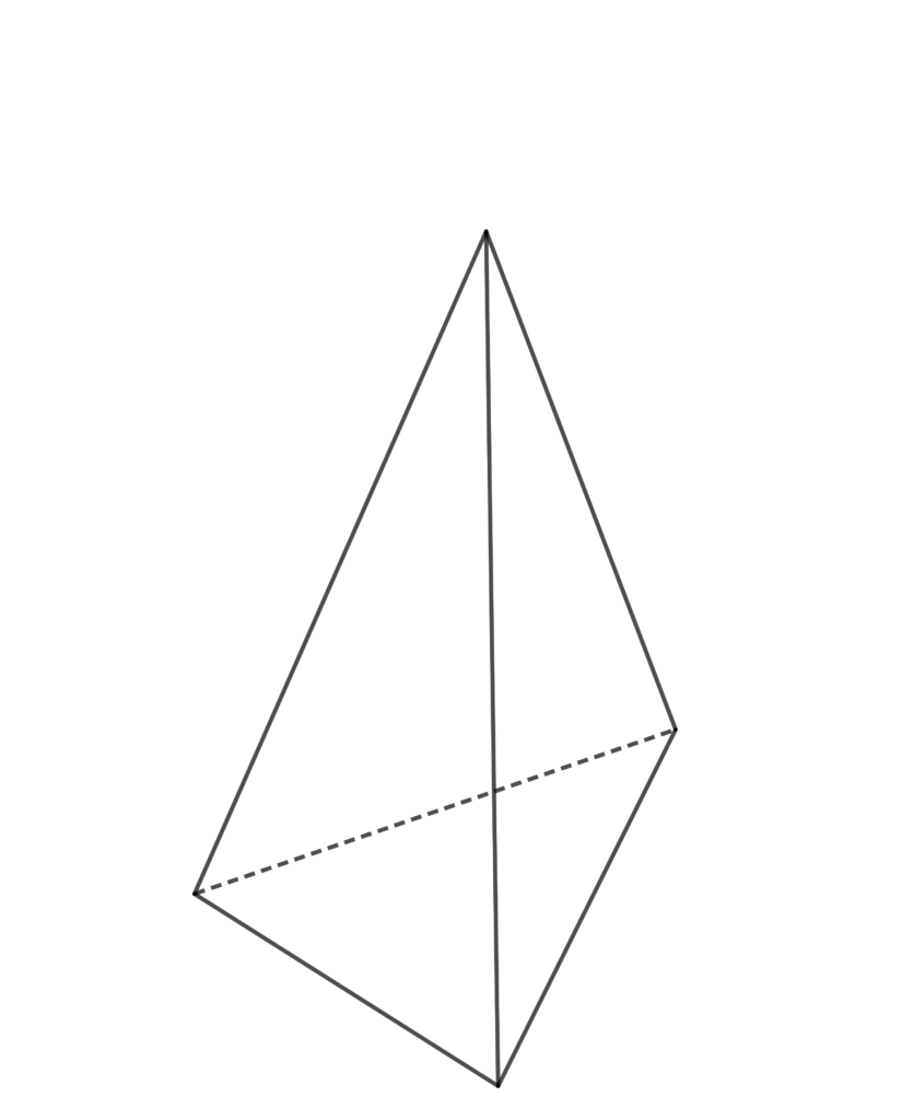 角度を変えて図形を見よう 三角錐の体積の問題 無料高校入試対策問題集 タクマス